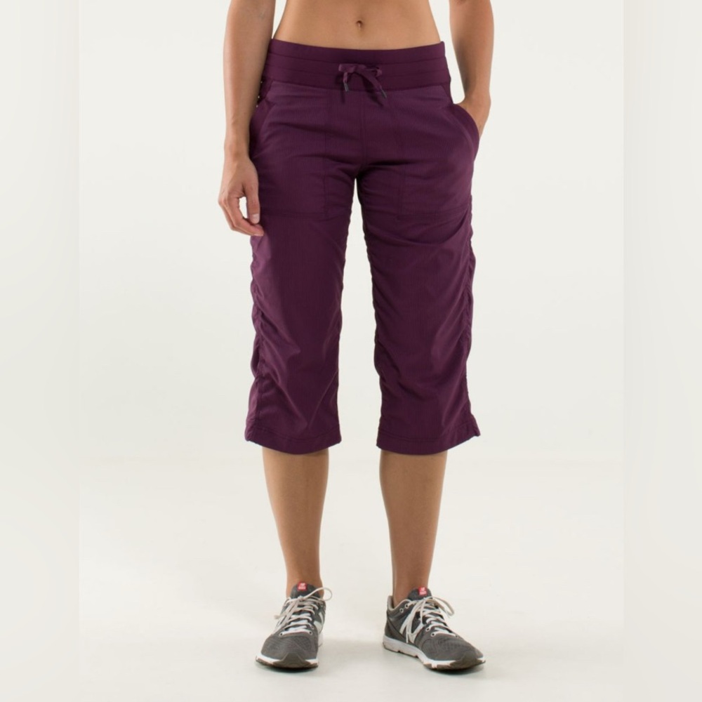 lululemon athletica Purple Cropped Pants